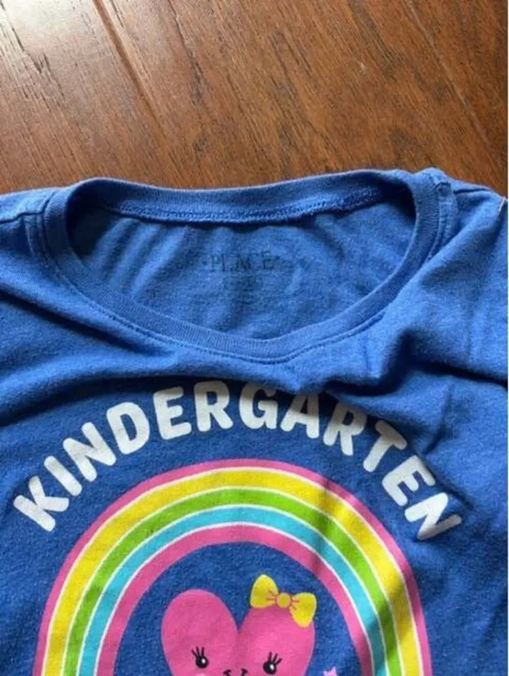 The Children's Place Kindergarten Cutie Blue Girls T-Shirt